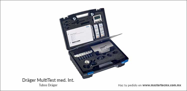 Dräger MultiTest Med. Int. | Tubos Dräger | Mastertec