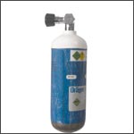 Botella de oxígeno Dräger