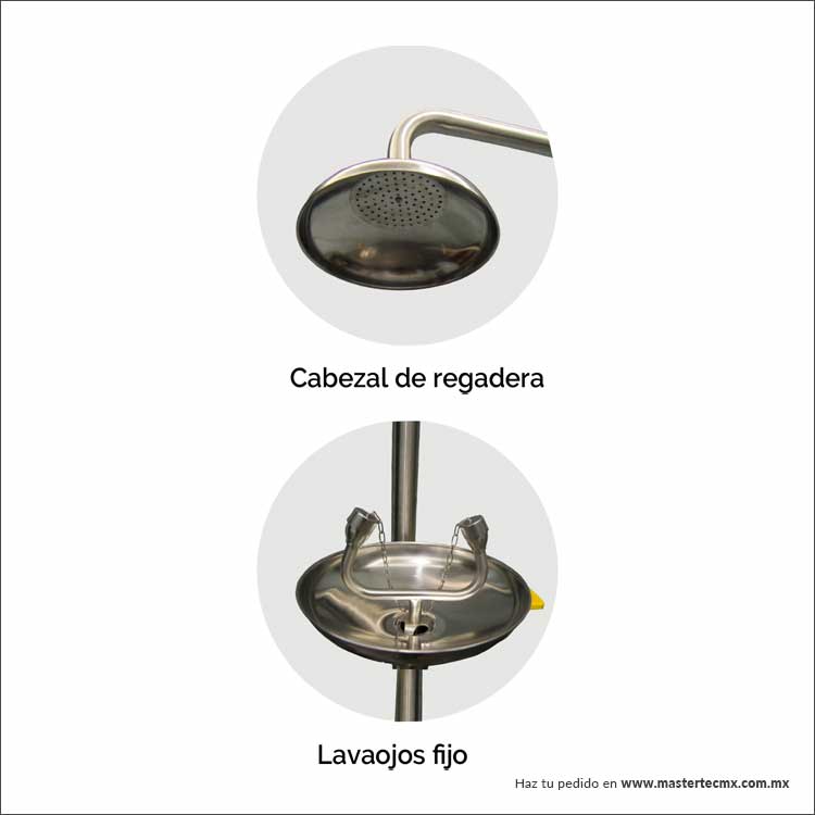 Regadera con Lavaojos Skold