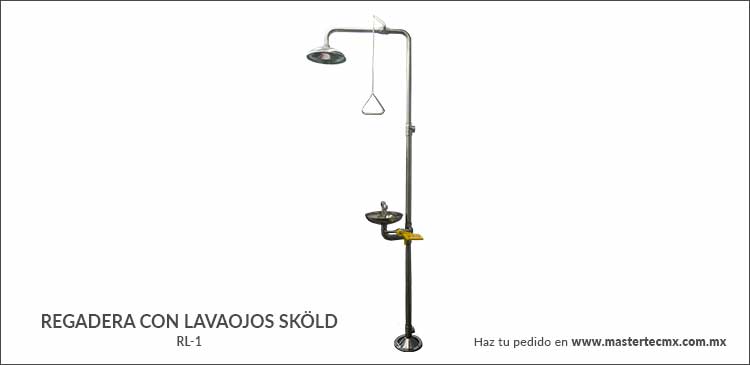 Regadera con Lavaojos Skold