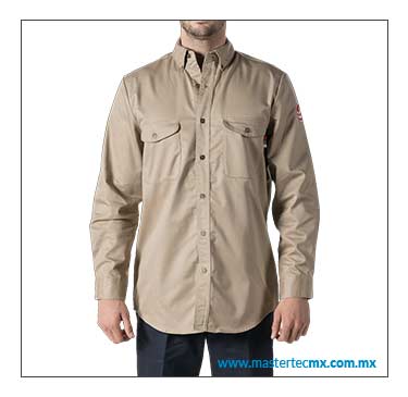 Camisa de Trabajo con Botones