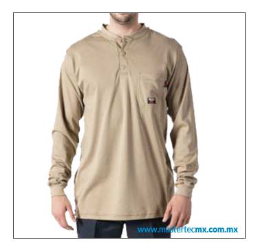 Henley de Manga Larga