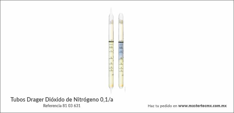 Tubos Drager Sulfuro de Hidrogeno 1/c