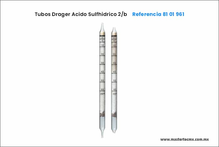 Tubos Drager Detección de Aceite 10/-a-P