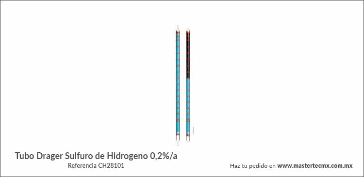 Tubos Drager Detección de Aceite 10/-a-P