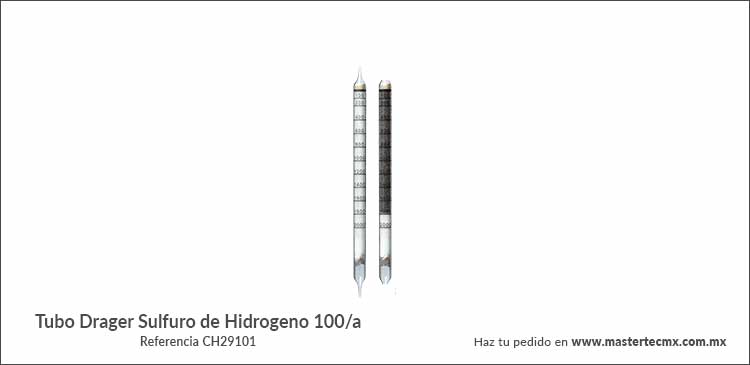 Tubos Drager Detección de Aceite 10/-a-P