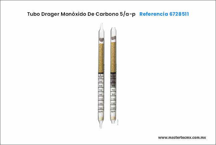 Tubos Drager Monoxido de Carbono 5/a-p